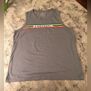 Peloton Sleeveless Striped Signature Shirt